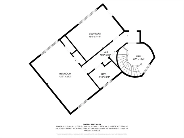 a picture of a wall with a white wall