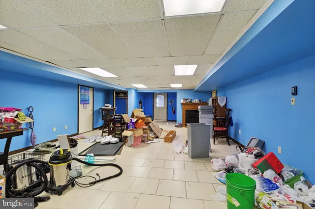 a view of a storage in a room