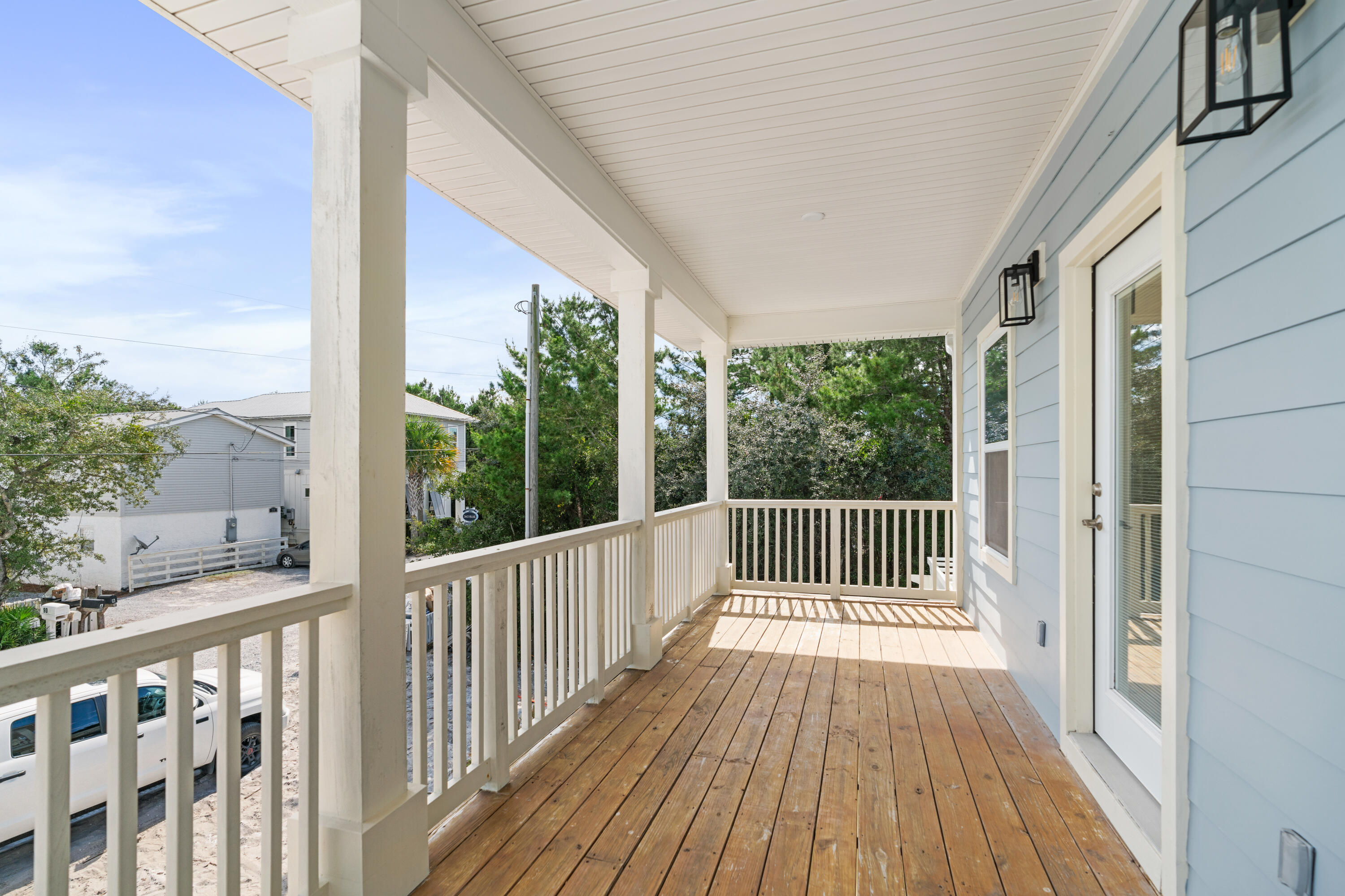 83 Brown Street Santa Rosa Beach, FL 32459 - Photo 24 of 42 a view of balcony with wooden floor