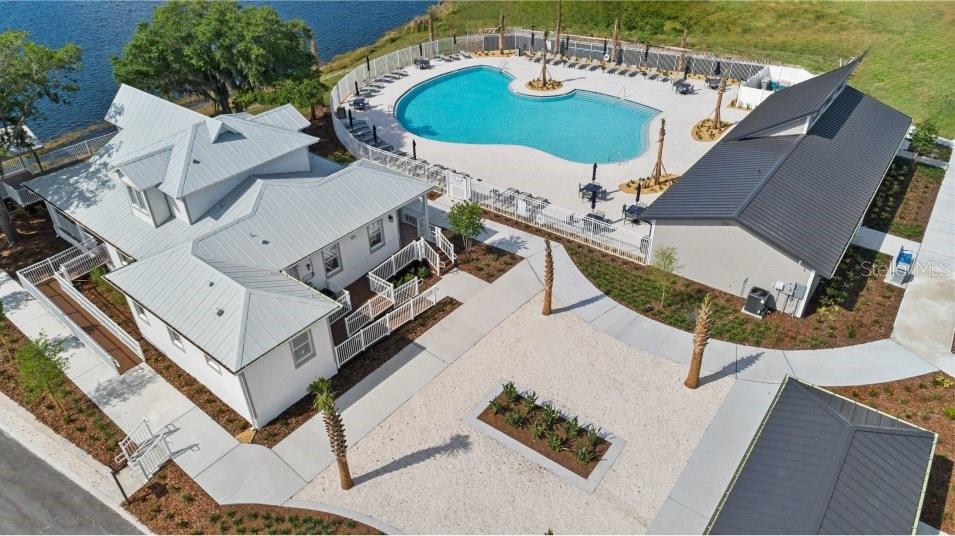 5616 Quiet Palm Loop St. Cloud, FL 34771 - Photo 17 of 25 an aerial view of a house with outdoor space