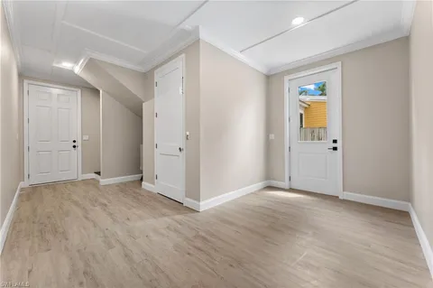 wooden floor in an empty room
