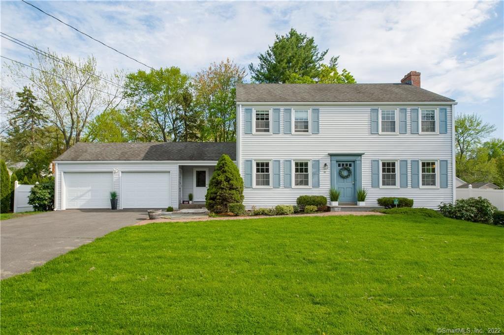 45 Chapman Road West Hartford, CT 06107 - Photo 1 of 1 Great curb appeal from this three bedroom classic colonial.