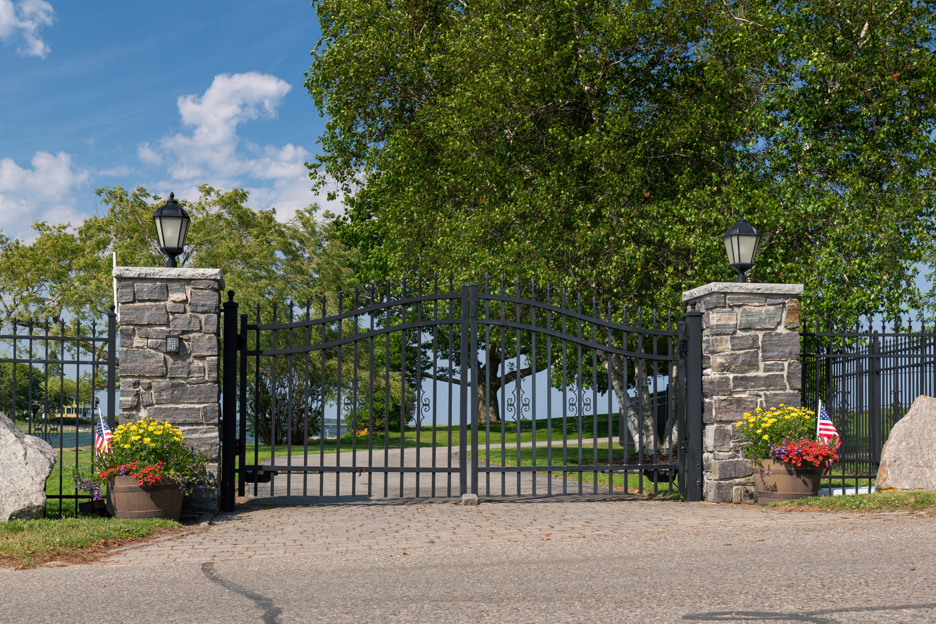 76 Pier Road Kennebunkport, ME 04046 - Photo 15 of 29 Entry Gate