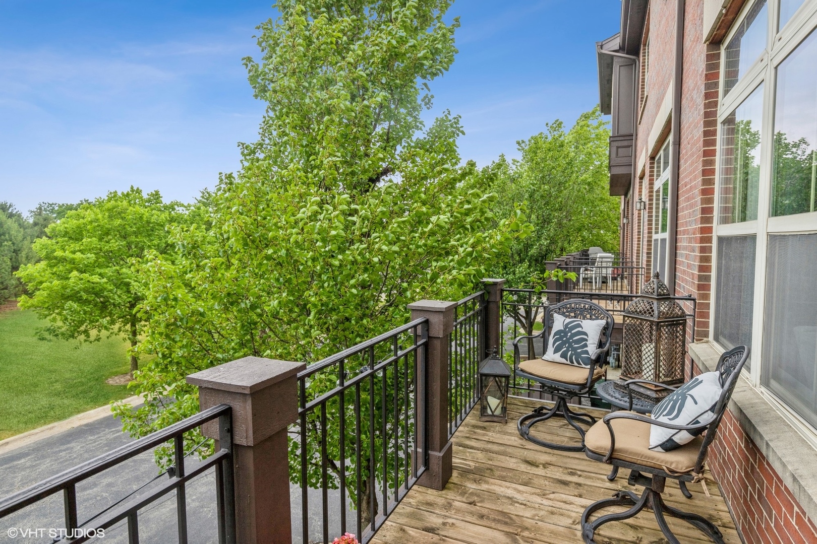 335 Alpine Springs Drive, Unit 335 Vernon Hills, IL 60061 - Photo 10 of 10 a view of chair and wooden fence