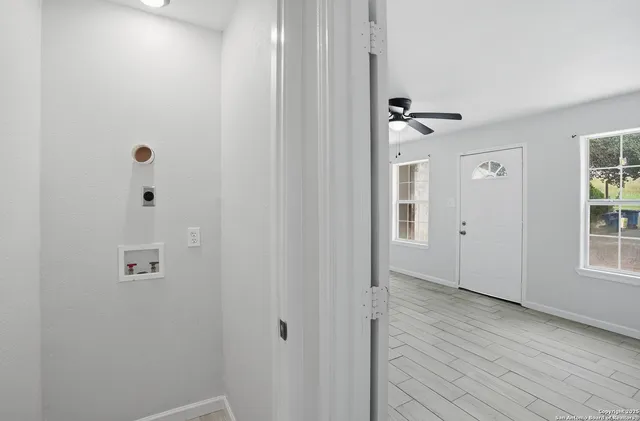 a view of a bathroom with a sink