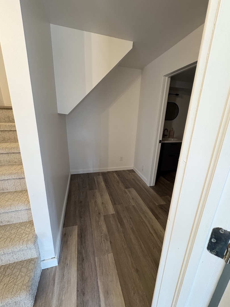1124 North Clark Lane Elizabeth, IL 61028 - Photo 26 of 50 a view of a closet with wooden floor