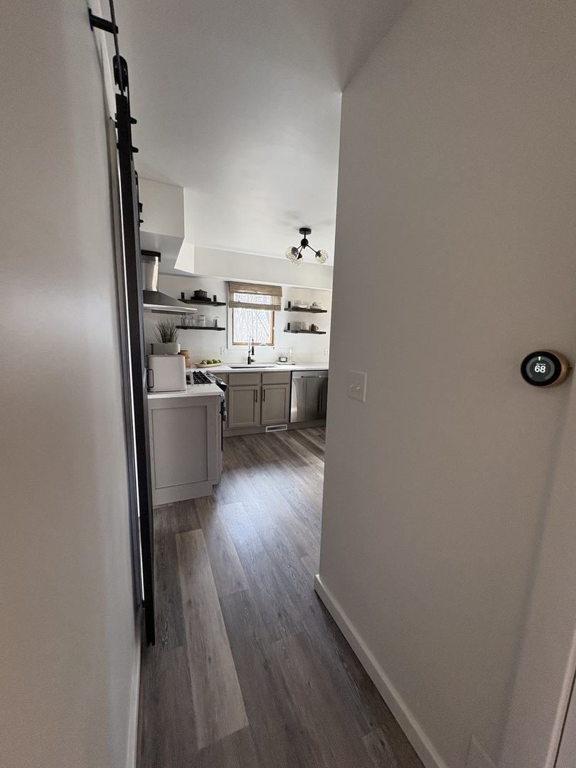 1124 North Clark Lane Elizabeth, IL 61028 - Photo 38 of 50 a view of a kitchen from the hallway