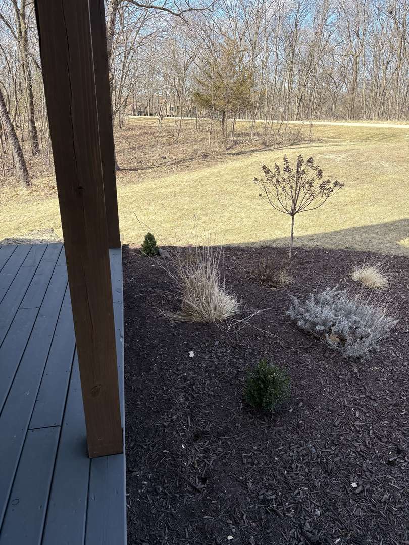1124 North Clark Lane Elizabeth, IL 61028 - Photo 44 of 50 a view of a yard with an outdoor space