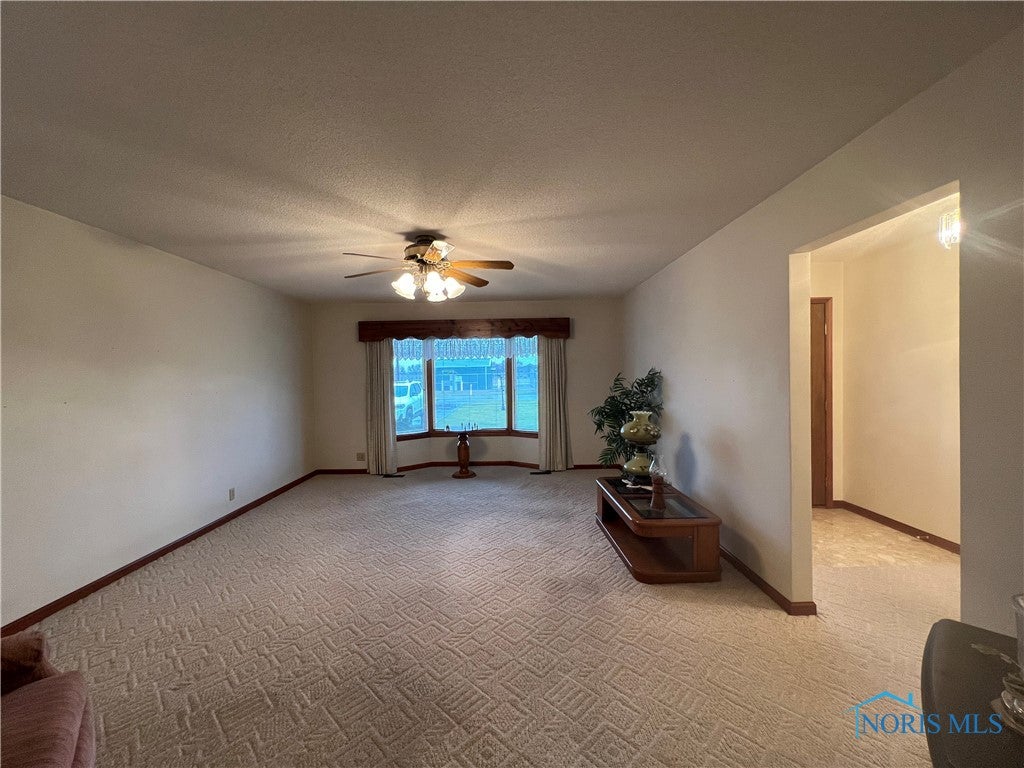 Living room looking towards the street