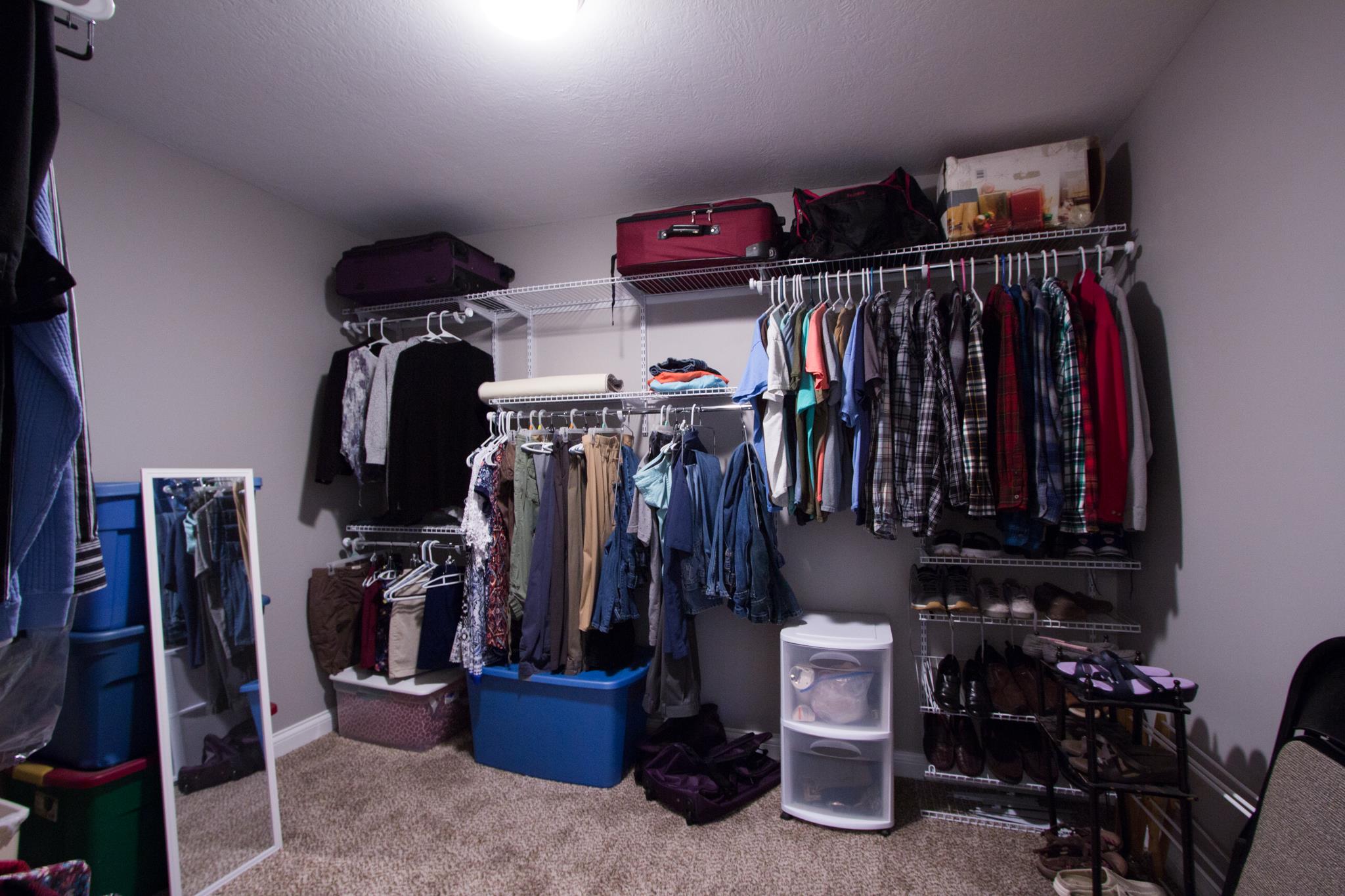 2082 Wayside Road Manchester, TN 37355 - Photo 18 of 30 a view of walk in closet with clothes and shoes
