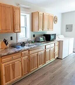 352 Stickney Hill Road Brownville, ME 04414 - Photo 4 of 22 Cabin 1 Kitchen Area