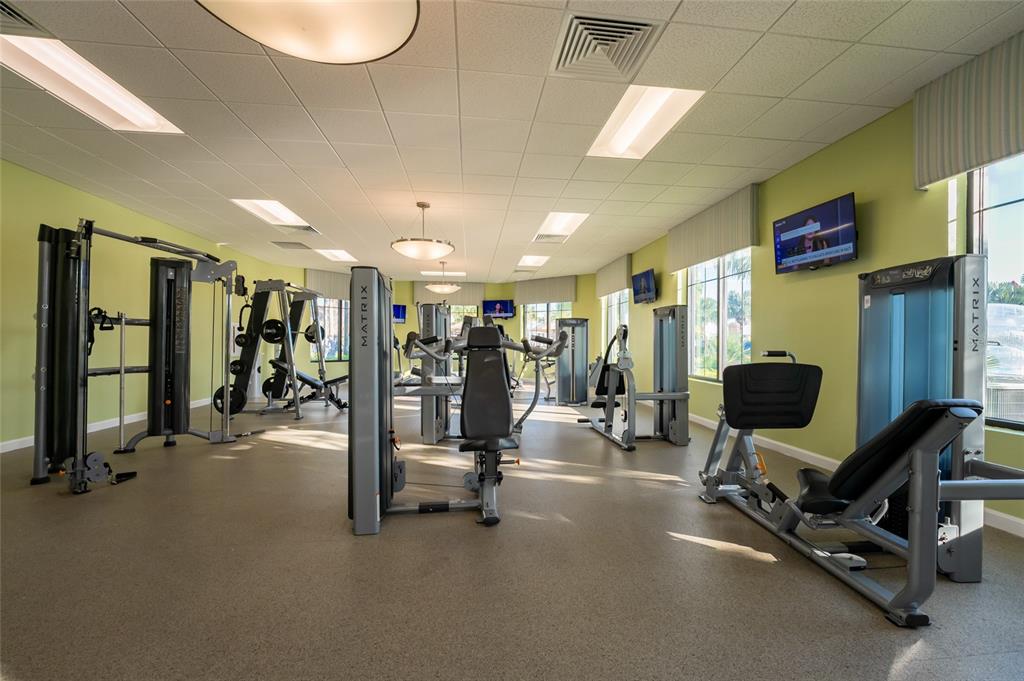 4841 Clock Tower Drive Kissimmee, FL 34746 - Photo 36 of 36 a view of a room with gym equipment