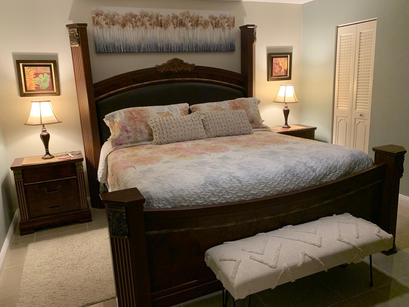 3940 Inverrary Boulevard, Unit 302A Lauderhill, FL 33319 - Photo 24 of 33 a bedroom with a bed and a window