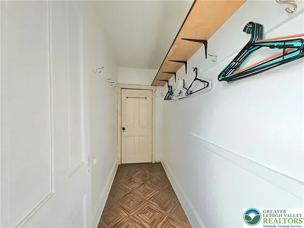 a view of an entryway