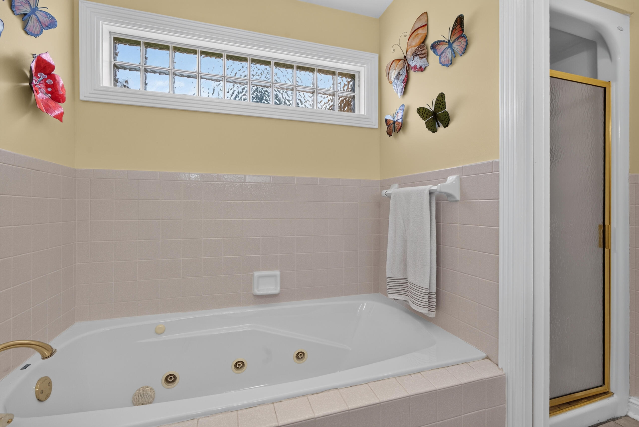107 Squires Pointe Road Paris, KY 40361 - Photo 26 of 55 Primary bath whirlpool tub and separate shower.