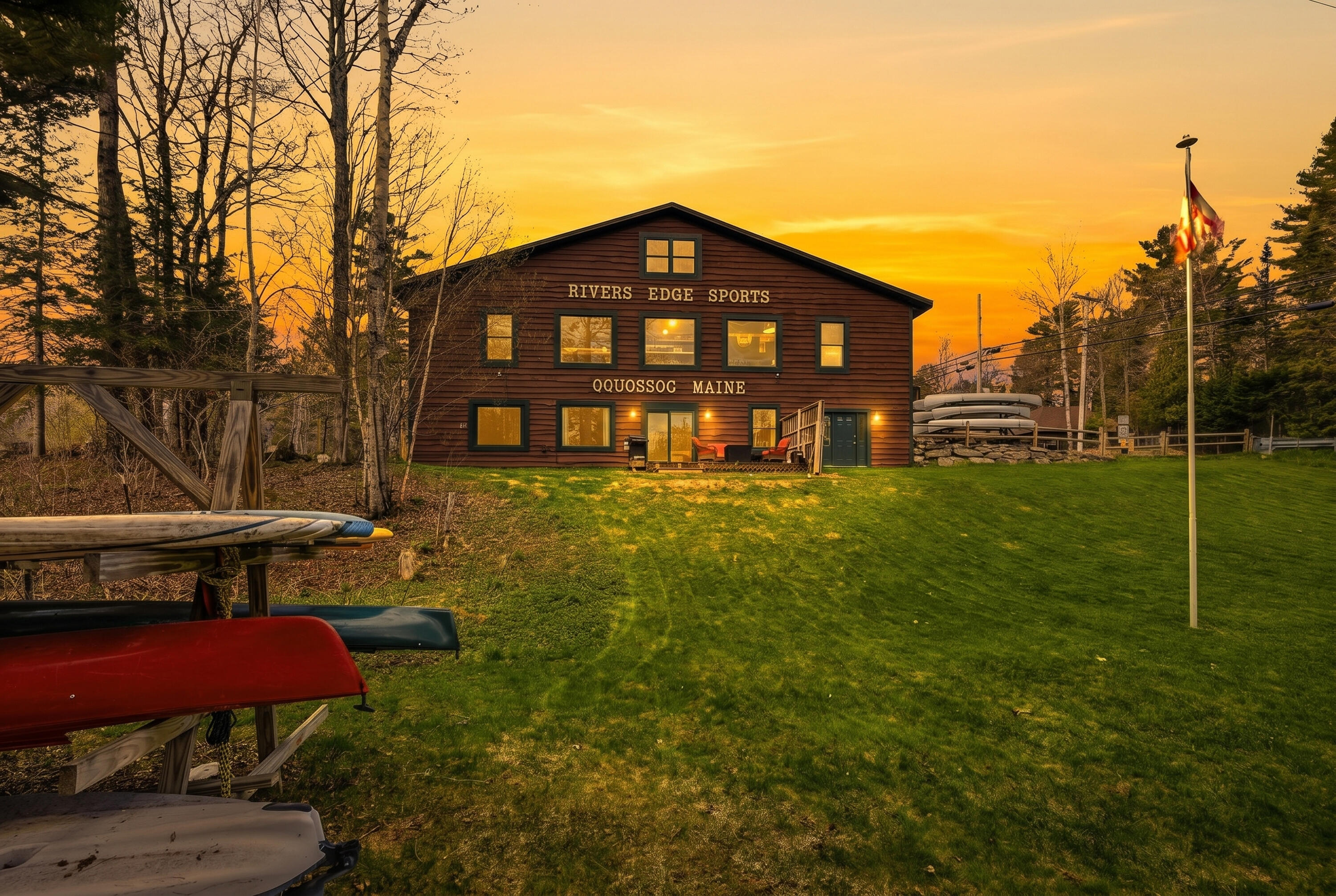 38 Carry Road Rangeley, ME 04964 - Photo 3 of 61 golden hour