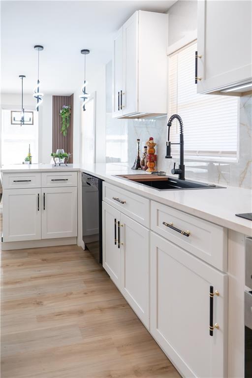 2793 Gresham Rd S East Atlanta, GA 30316 - Photo 36 of 48 a kitchen with white cabinets appliances and a sink