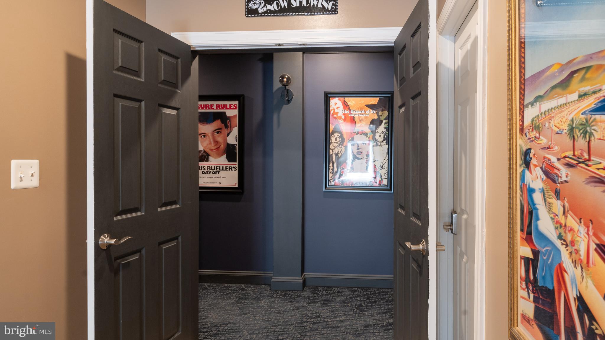 13128 Kahns Road Manassas, VA 20112 - Photo 49 of 61 Lower-Level Full Movie Theater