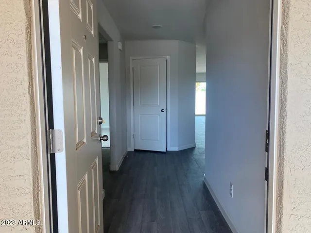 a view of a sink and a mirror