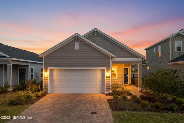 a front view of house with yard