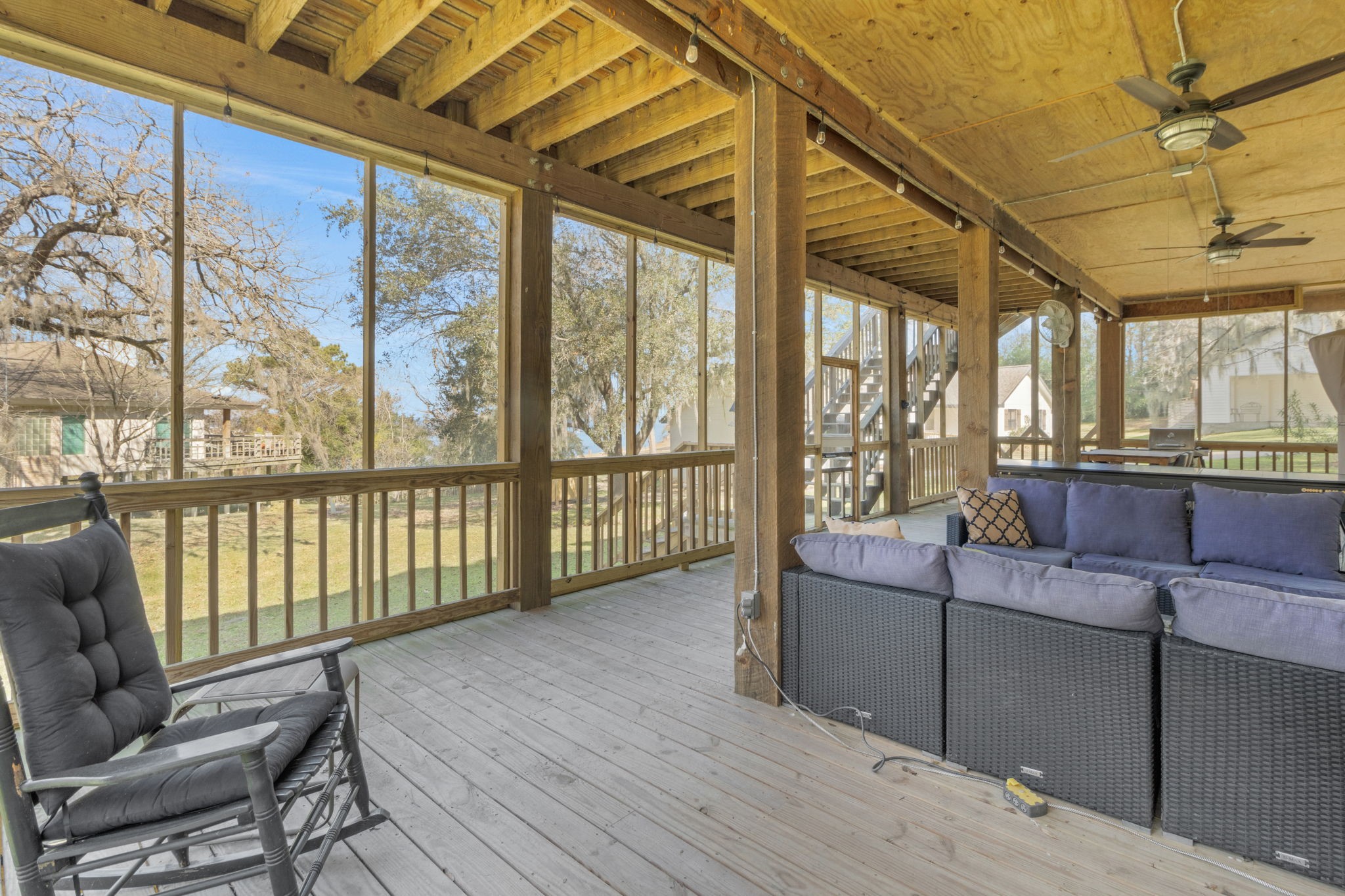 171 Kings Way Coldspring, TX 77331 - Photo 19 of 50 Bugs and mosquitos wont be a problem here!