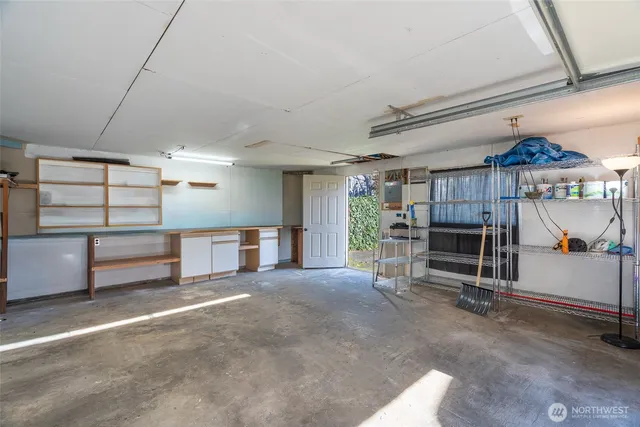a view of a storage & utility room