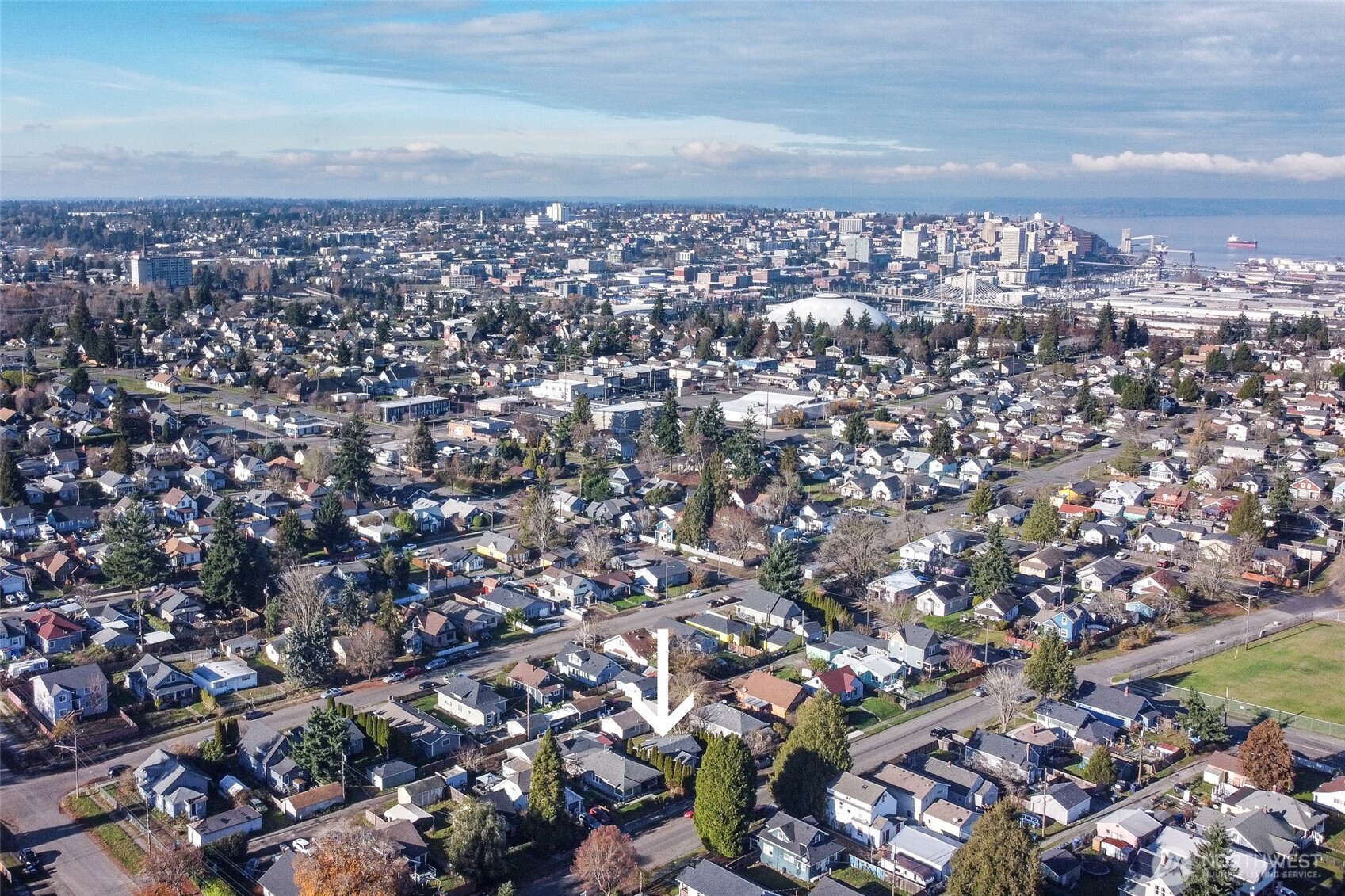 3584 East K Street Tacoma, WA 98404 - Photo 26 of 30 an aerial view of multiple house