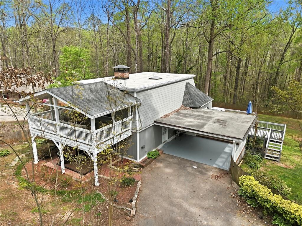 2955 Brookfield Circle Cumming, GA 30040 - Photo 69 of 89 a view of a dinning table and chairs in patio