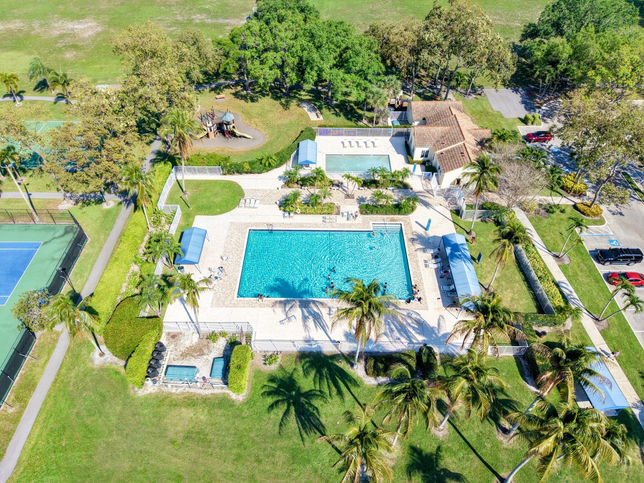7180 Lockwood Road Lake Worth, FL 33467 - Photo 53 of 54 Recreation Center Bird Eye View from Wes