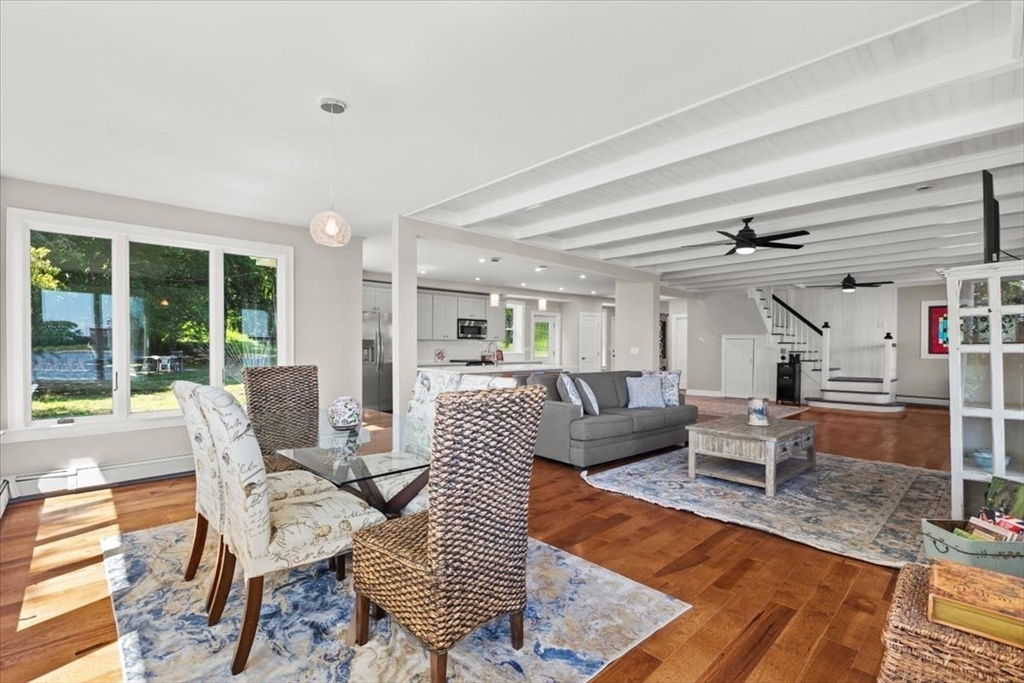 1366 Gardners Neck Road Swansea, MA 02777 - Photo 14 of 35 a living room with furniture and a large window