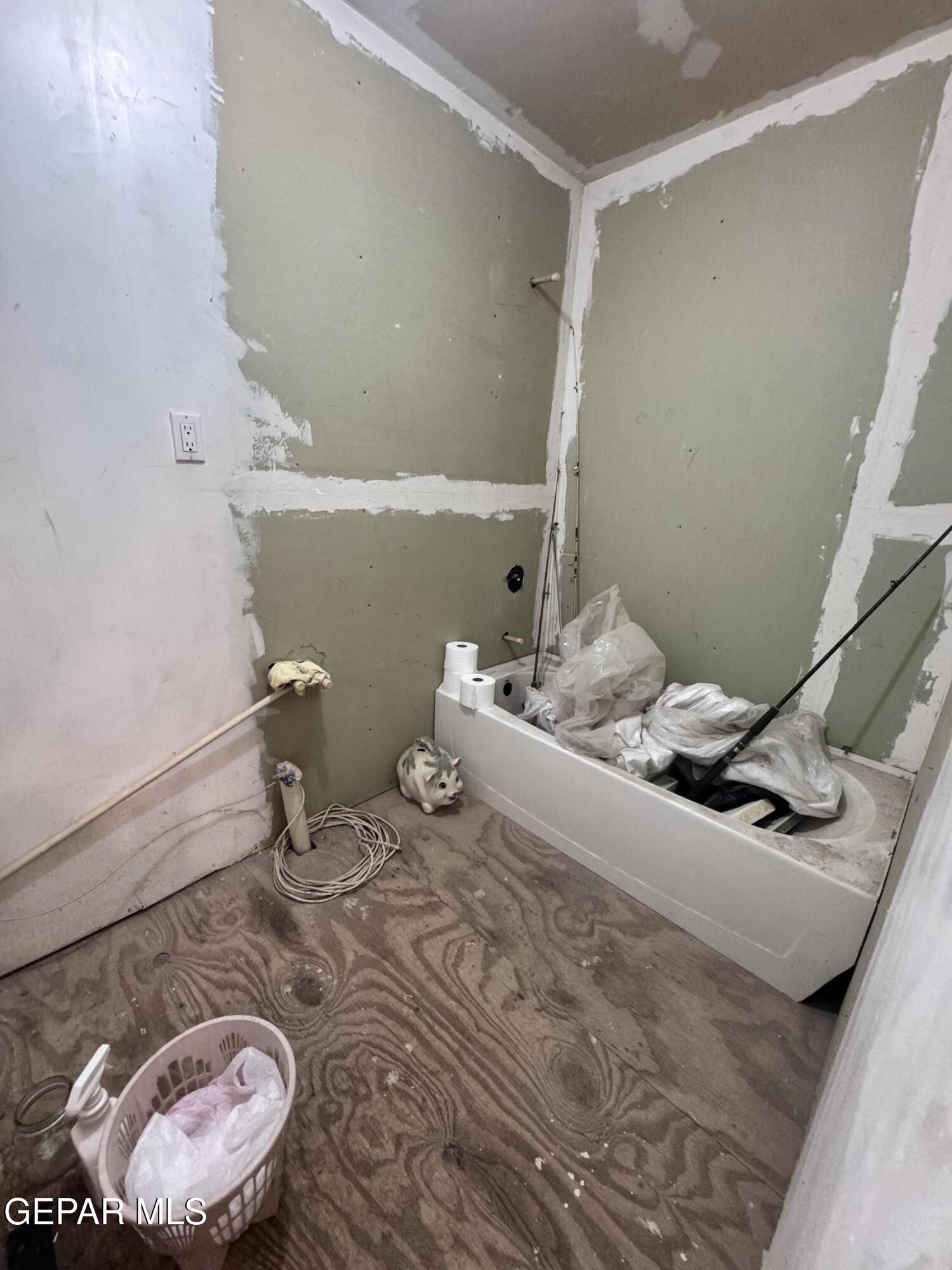 7045 1st Street Canutillo, TX 79835 - Photo 23 of 50 a bathroom with a sink and a mirror