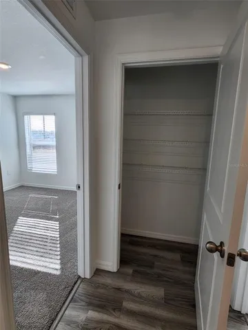 a view of front door