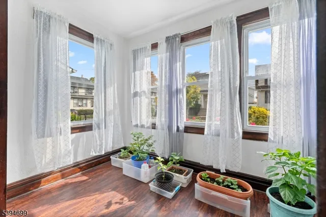 a room with furniture and window