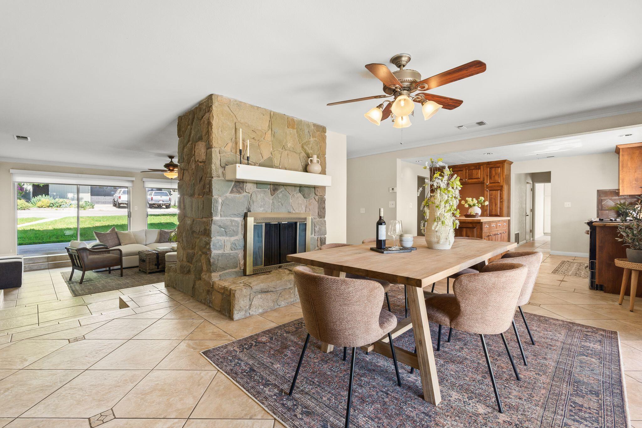 1000 Foothill Drive Fillmore, CA 93015 - Photo 14 of 86 a view of a dining room with furniture window and outside view