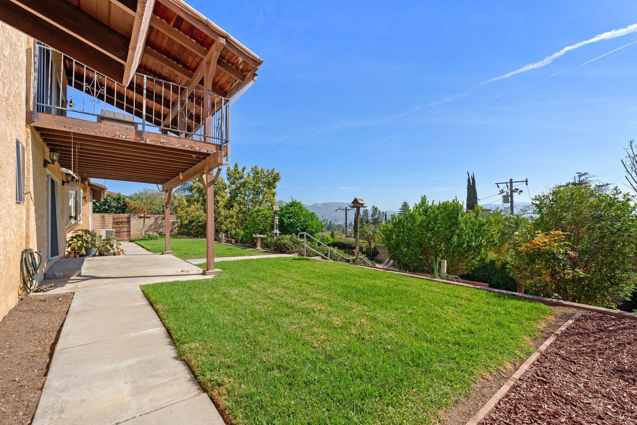 1000 Foothill Drive Fillmore, CA 93015 - Photo 60 of 86 a view of a backyard with sitting area