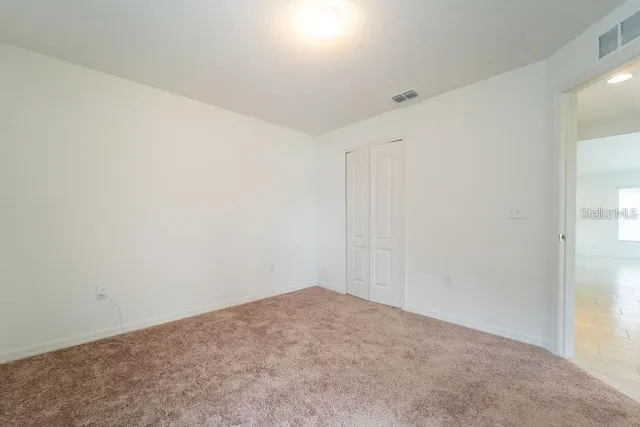 a view of empty room