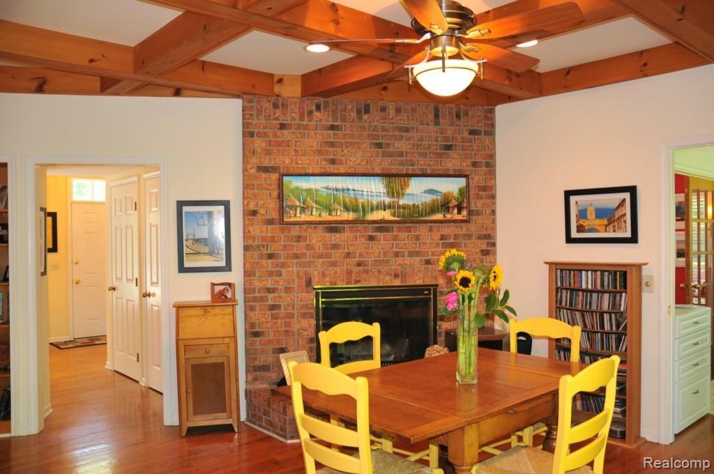 5. kitchen fireplace