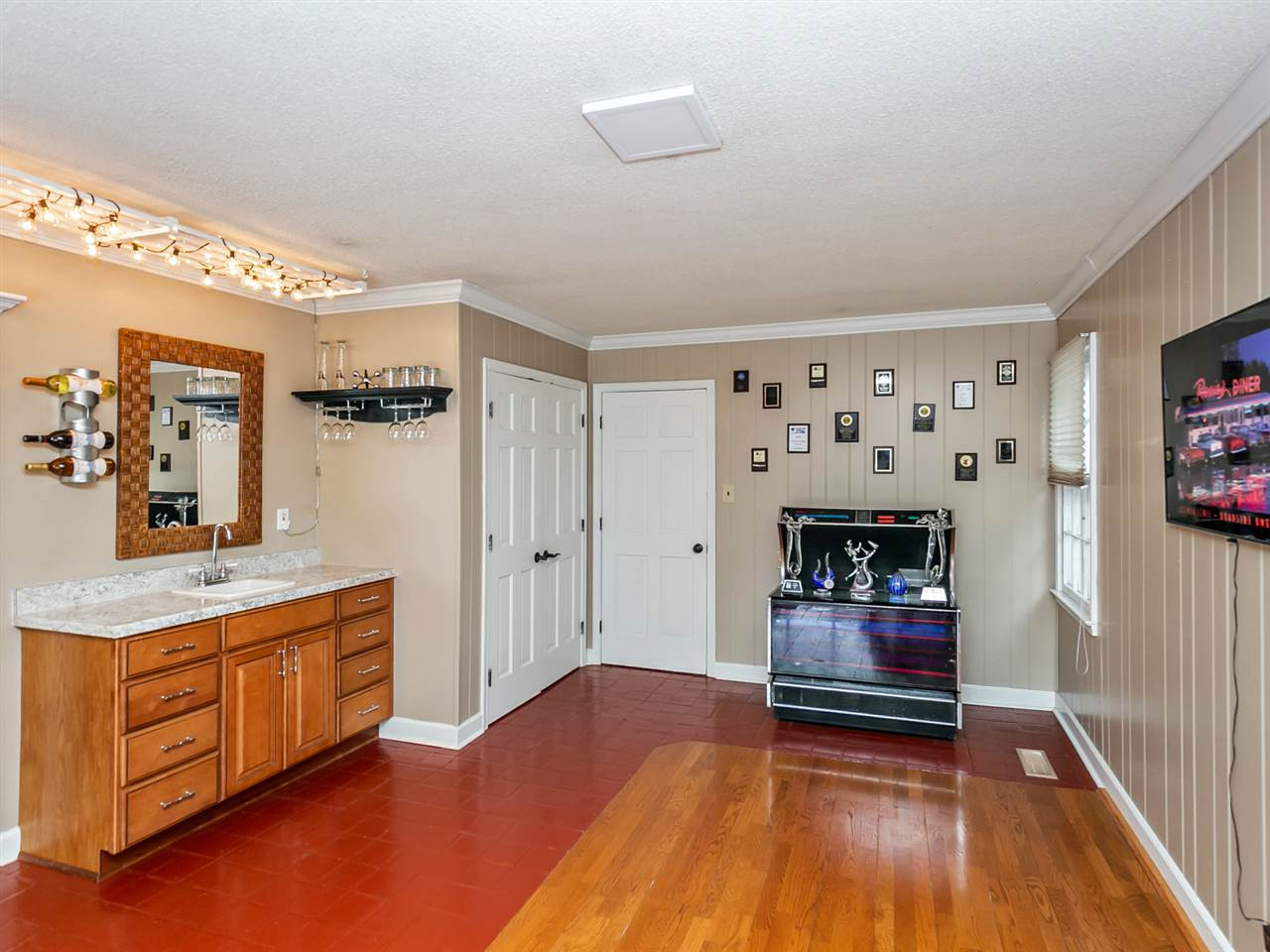 4009 Lehigh Court Raleigh, NC 27609 - Photo 9 of 12 Room was used as a beauty salon. Flex space Bonus Room