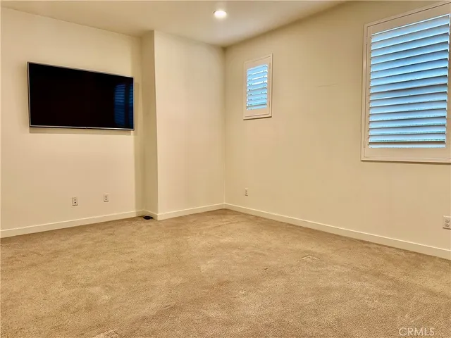 a close view of closet