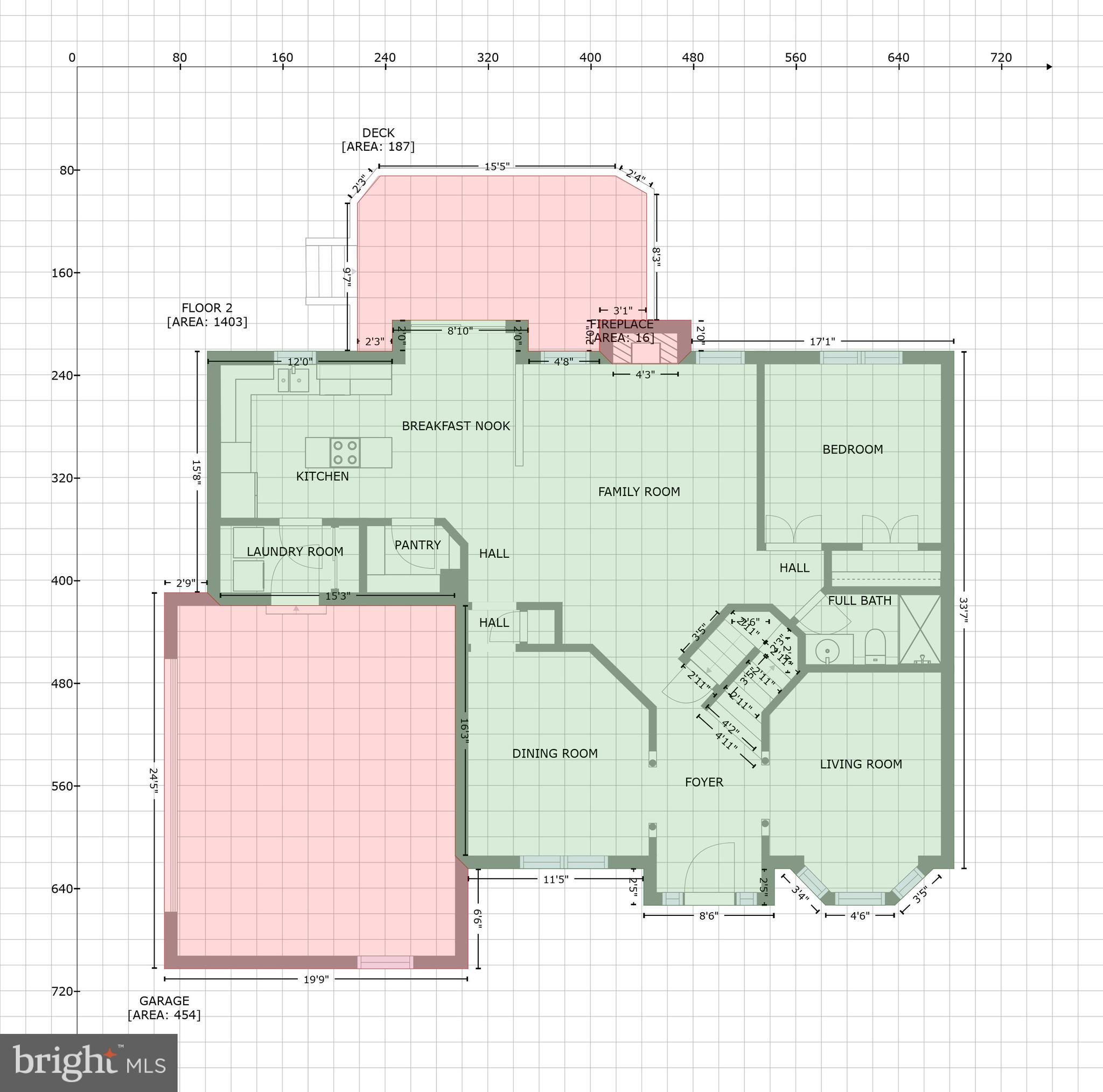 498 Rutland Drive Fallston, MD 21047 - Photo 50 of 55 Floor Plan-Main Level