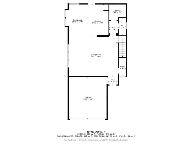 a picture of a floor plan