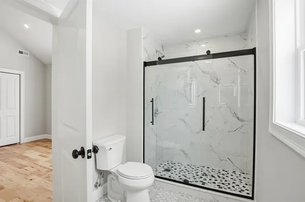 a view of bathroom with dual sinks