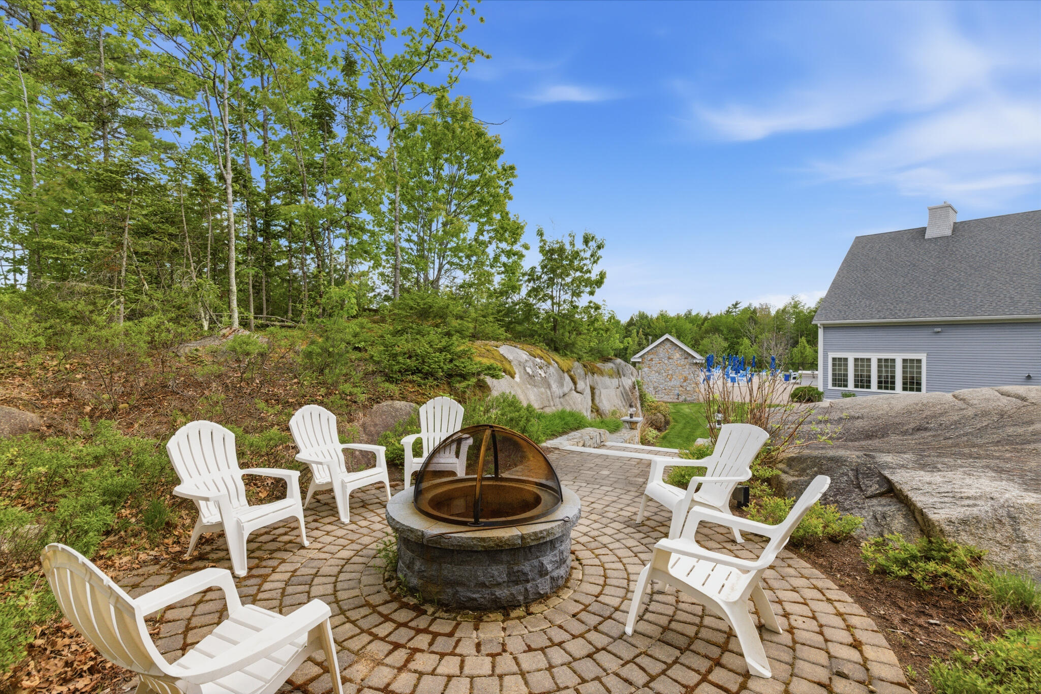 55 Frontier Way, Unit 184 Arundel, ME 04046 - Photo 43 of 54 Fire pit