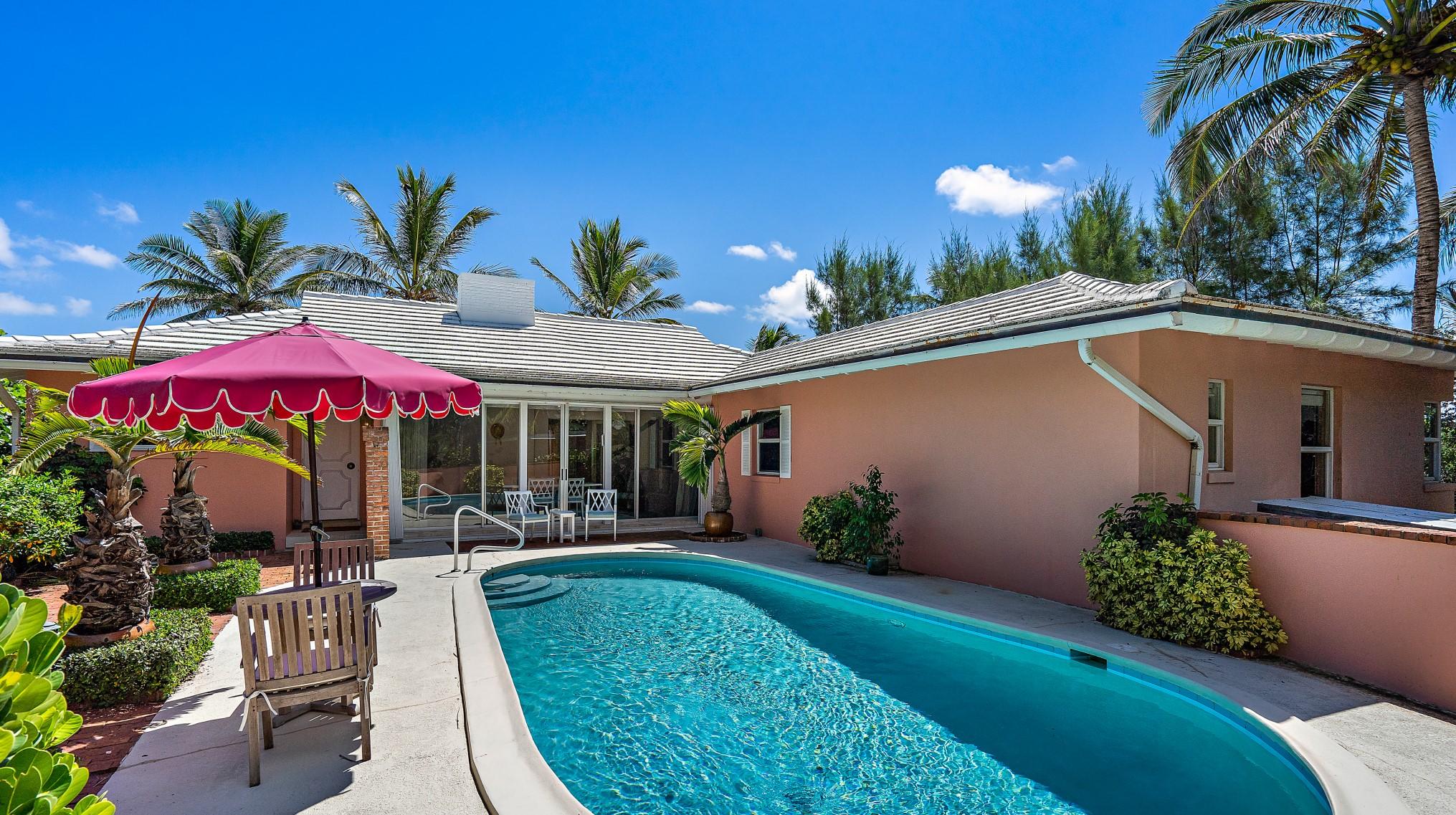 55 North Beach Road Hobe Sound, FL 33455 - Photo 11 of 64 pool looking south