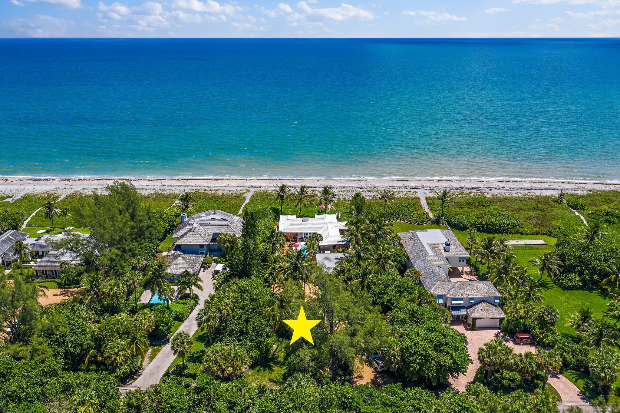 55 North Beach Road Hobe Sound, FL 33455 - Photo 2 of 64 aerial to ocean