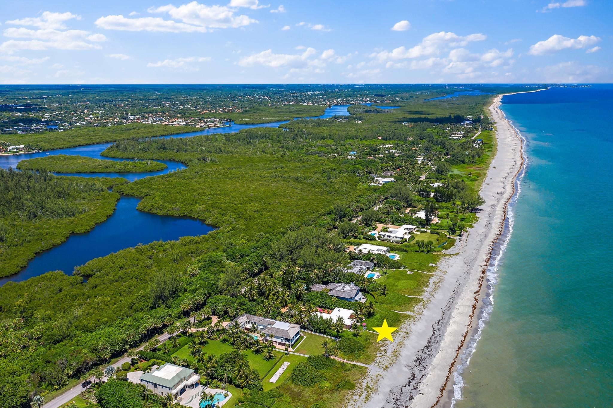 55 North Beach Road Hobe Sound, FL 33455 - Photo 5 of 64 aerial