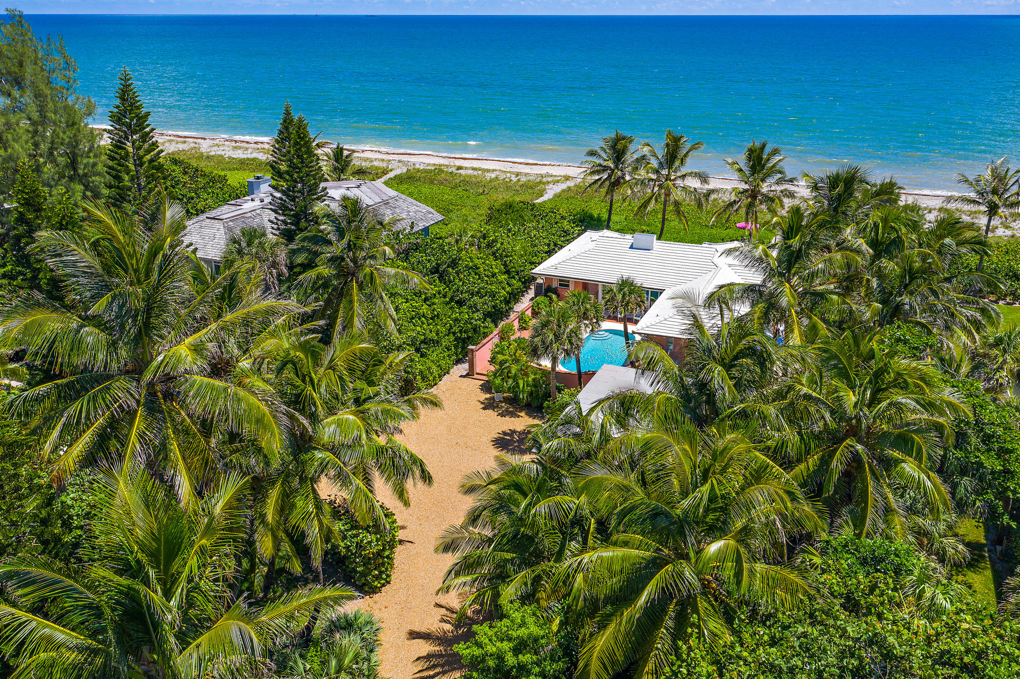 55 North Beach Road Hobe Sound, FL 33455 - Photo 7 of 64 aerial 1