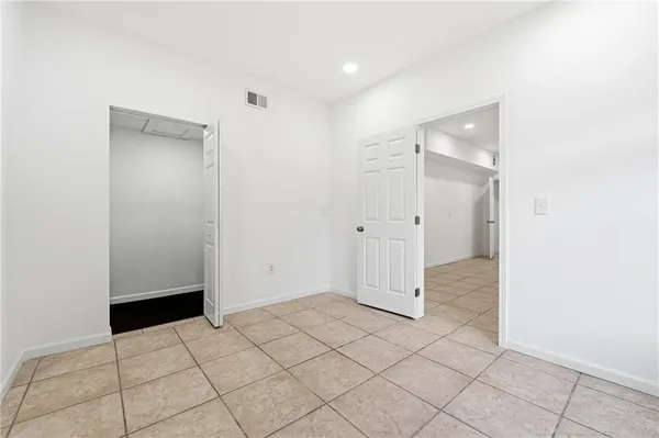 a small space with a window