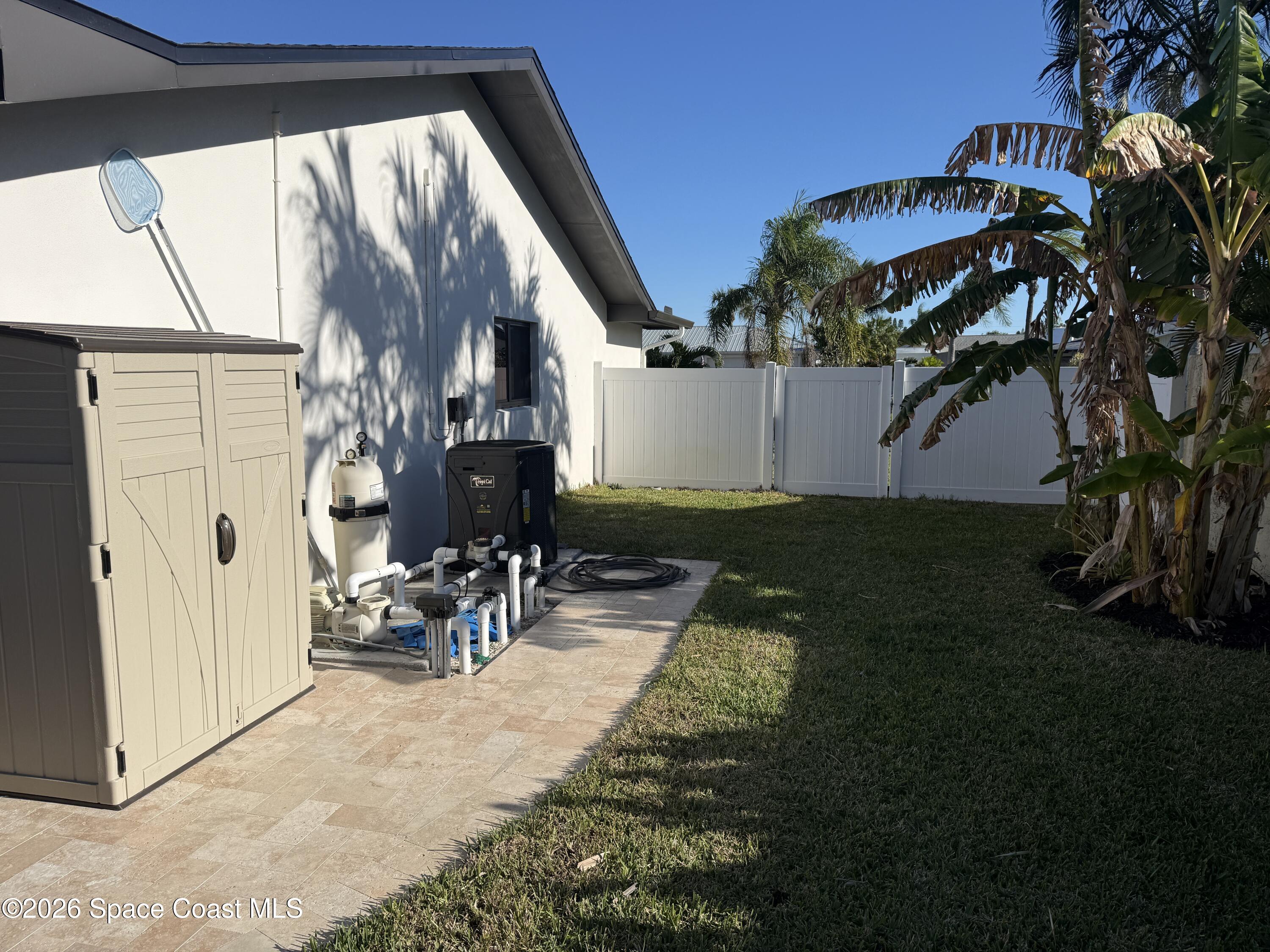 1908 Cedar Lane Melbourne Beach, FL 32951 - Photo 38 of 52 a view of outdoor space yard and porch