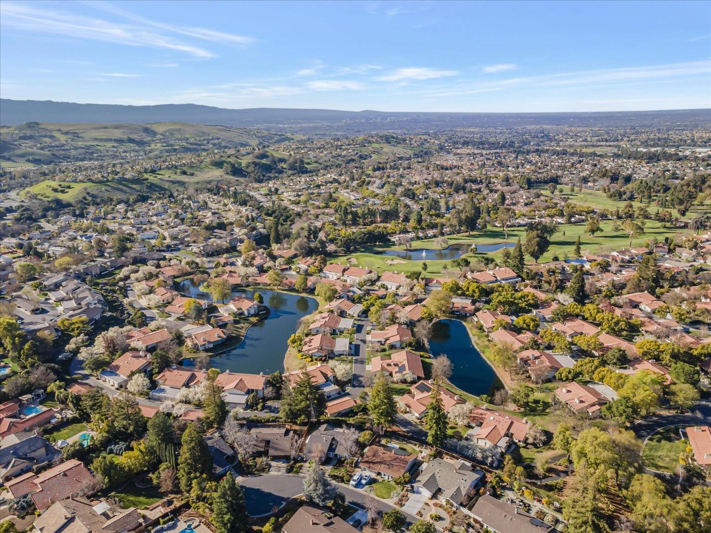 8611 Vineyard Ridge Place San Jose, CA 95135 - Photo 39 of 49 an aerial view of multiple house